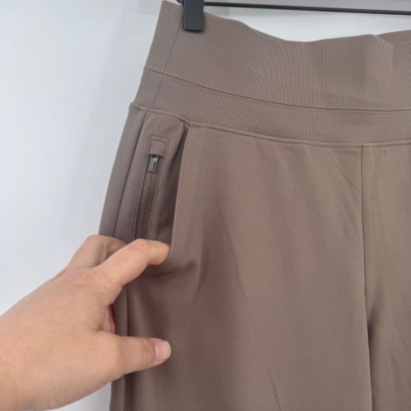 Athleta Pants Women Small Beige NEW Venice Flare High Rise Stretch Performance - Picture 5 of 14